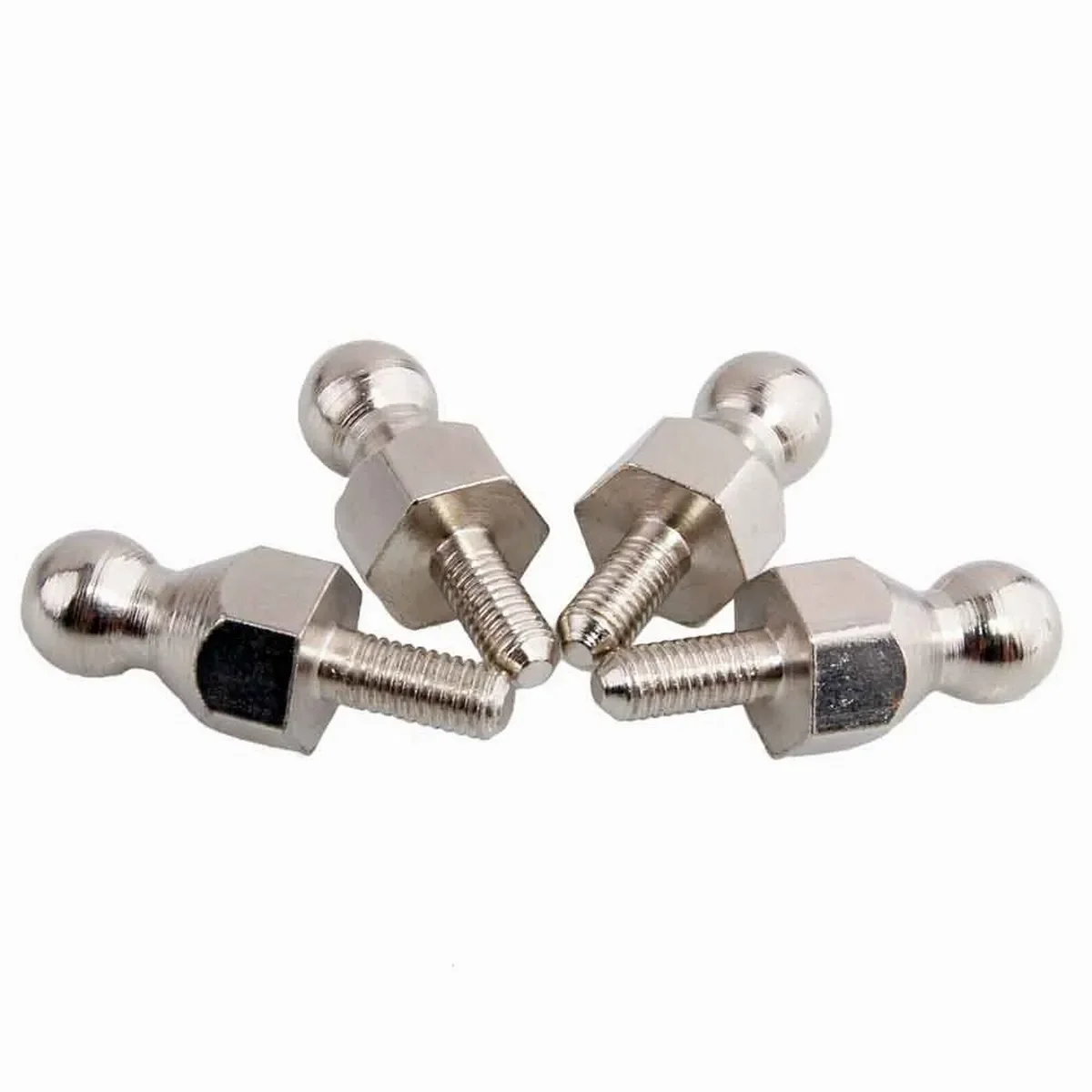 

4x HSP 08021 Metal Shock Absorbers Ball Mount For 1:10 4WD RC Car Monster Truck 94108 94188 94111