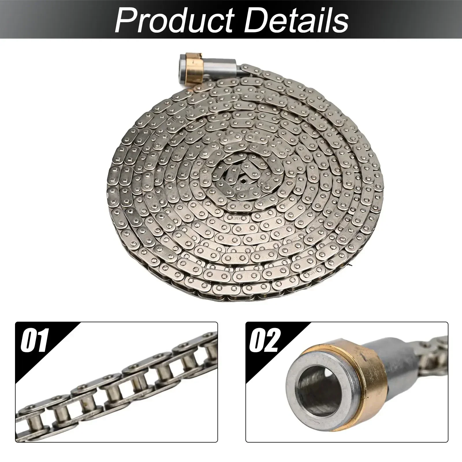 Rowing Machine Replacement Chain For Concept 2 For Model C D And E Rowing Machine Replacement Chain Fitness Equipment 3