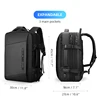 Mark Ryden 17 inch Laptop Backpack Raincoat Male Bag USB Recharging Multi-layer Space Travel Male Bag Anti-thief Mochila 6