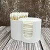 Acrylic Storage Box Bathroom Jar Makeup Organizer Cotton Round Pad Holder Cotton Swab Box Holder Dispenser Organizer Jar 4