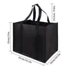 Large Capacity Shopping Bag  Female Tote Bag Non-Woven Fabric Eco Bag Reusable Pouch Travel Storage Handbag Organizer 2