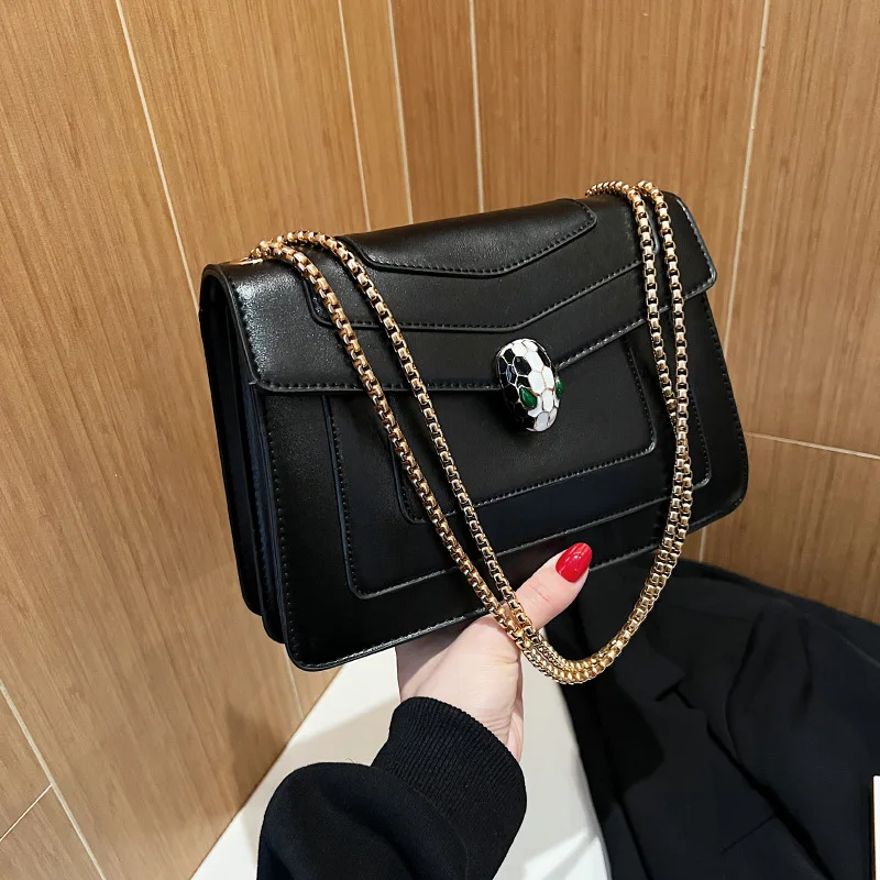 Splicing Women's Messenger Bag With Thick Heavy Feeling Crossbody Single Shoulder Handbags For Women High Quality Luxury Design