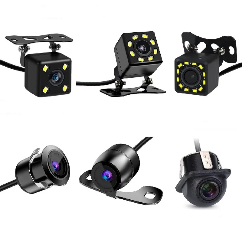 

Car Rear View Camera 170 Degree Wide Angle 12V Night Vision Reverse Parking Waterproof CCD LED Backup Monitor Universal