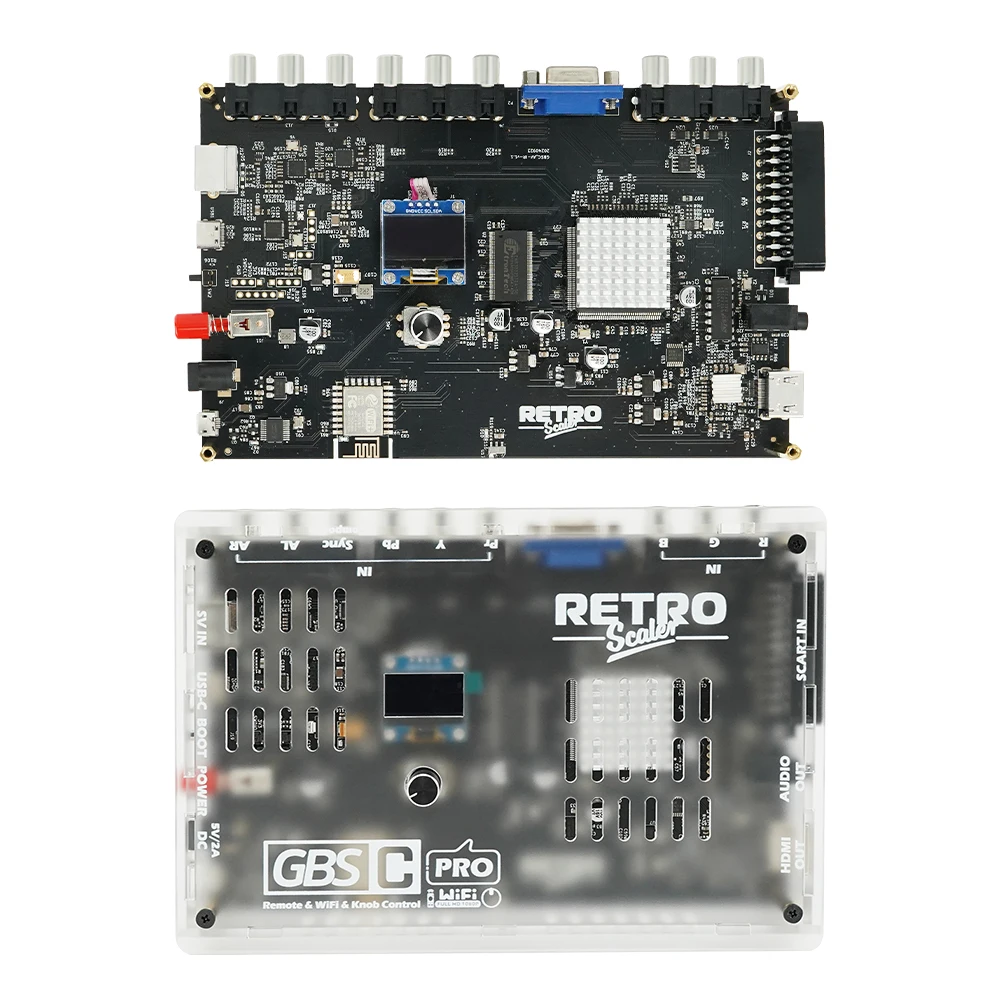 RetroScaler GBS Control Pro GBSC Video Converter RGBS VGA
