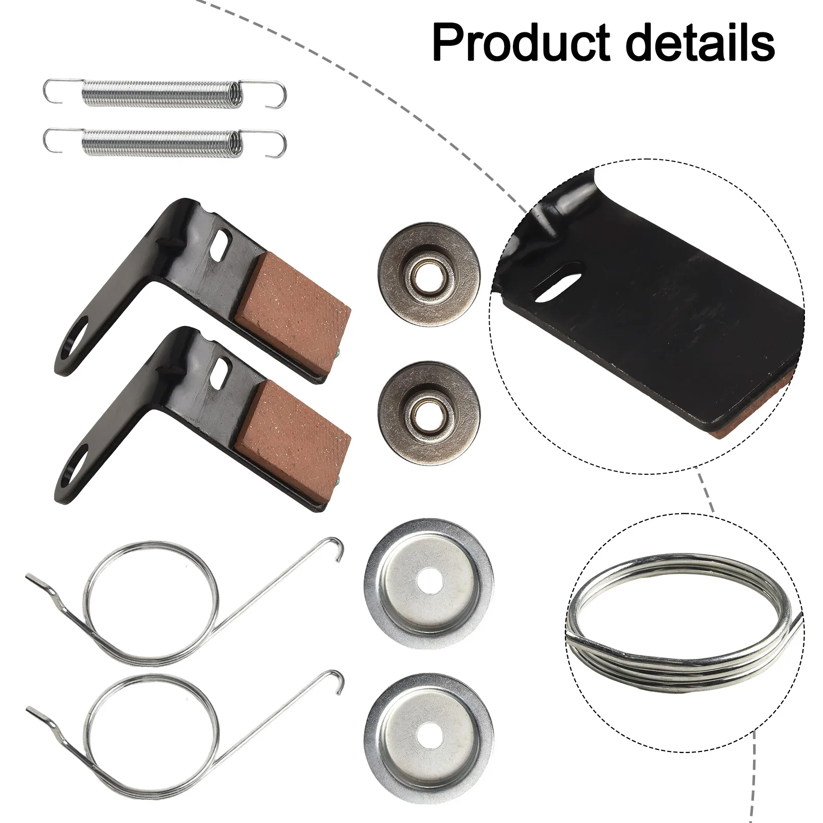 Brake Pad Replacement GY21943B Brake Pad Kit Lawn Care Solutions Complete Brake Pad Kit For GX23240 For GX10120