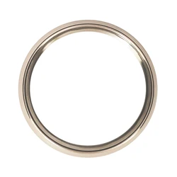 Stainless Steel Bezel Ring for Gauges - Available in Silver or Black, 52mm & 85mm (52mm Silver)