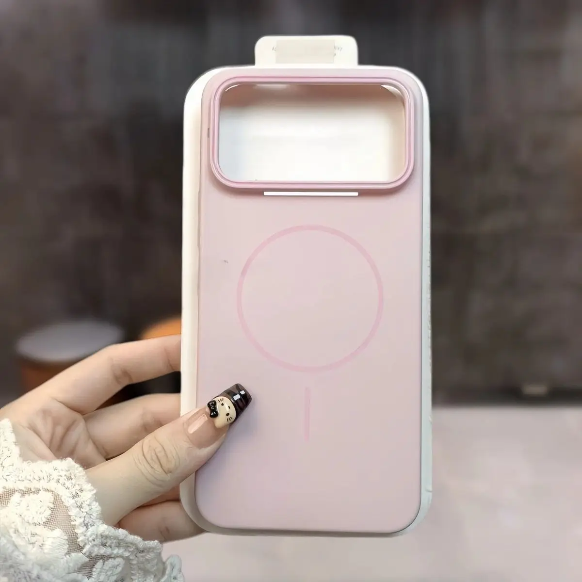 Slim Skin Feel Matte Magnetic Shockproof Protective Hard Back Case with Bumper