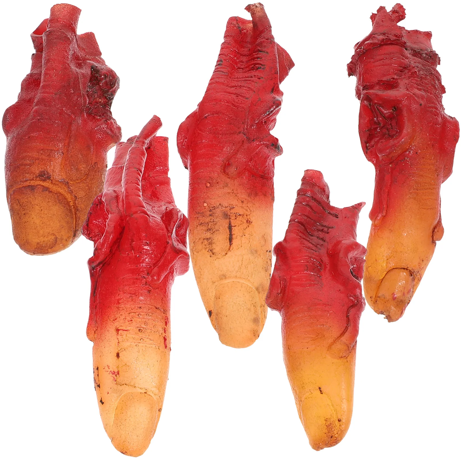 

Horror Halloween Broken Fingers Props Haunted Zombie Costume Severed Body Broken Prank Halloween Party Decoration Supplies