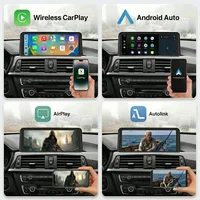 Autoradio sans fil CarPlay Android Auto Bonroad 10,25 pouces pour BMW Série 1 2 3 4 F20 F21 F23 F30 F31 F32 F33 F34 F35 F36 2013-2017 3