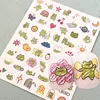 Newest Green frog 3D Self Adhesive Back Glue DIY Decal Decoration Tools Nail Stickers TSC 527 1