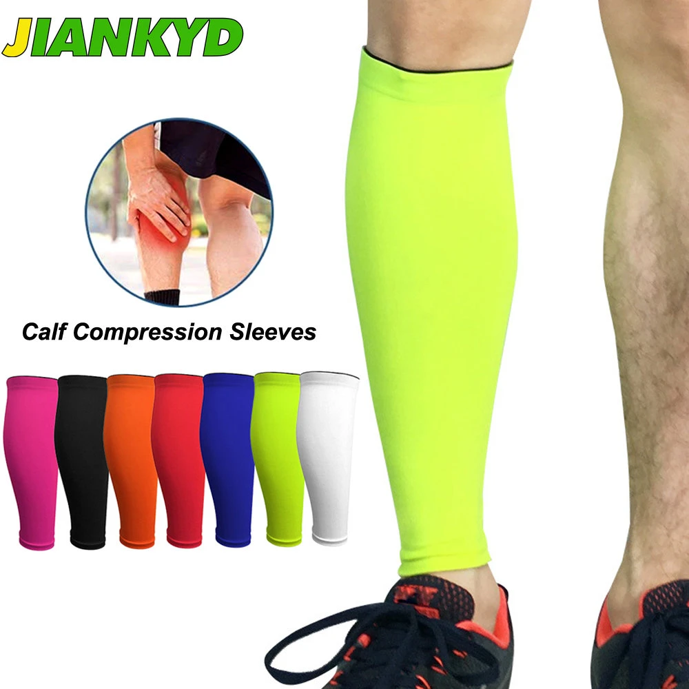 1Pcs Sports Calf Compression Sleeves Shin Splint Support Guard Leg