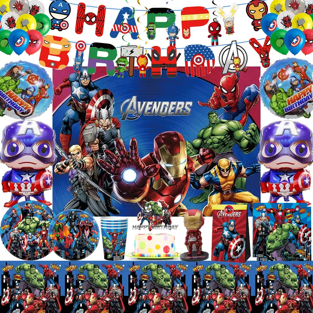Украшения в виде супергероев Marvel