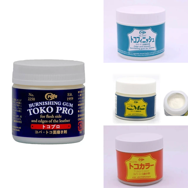 Japan Craft Sha TOKO PRO Burnishing Gum for Flesh Side and Edges