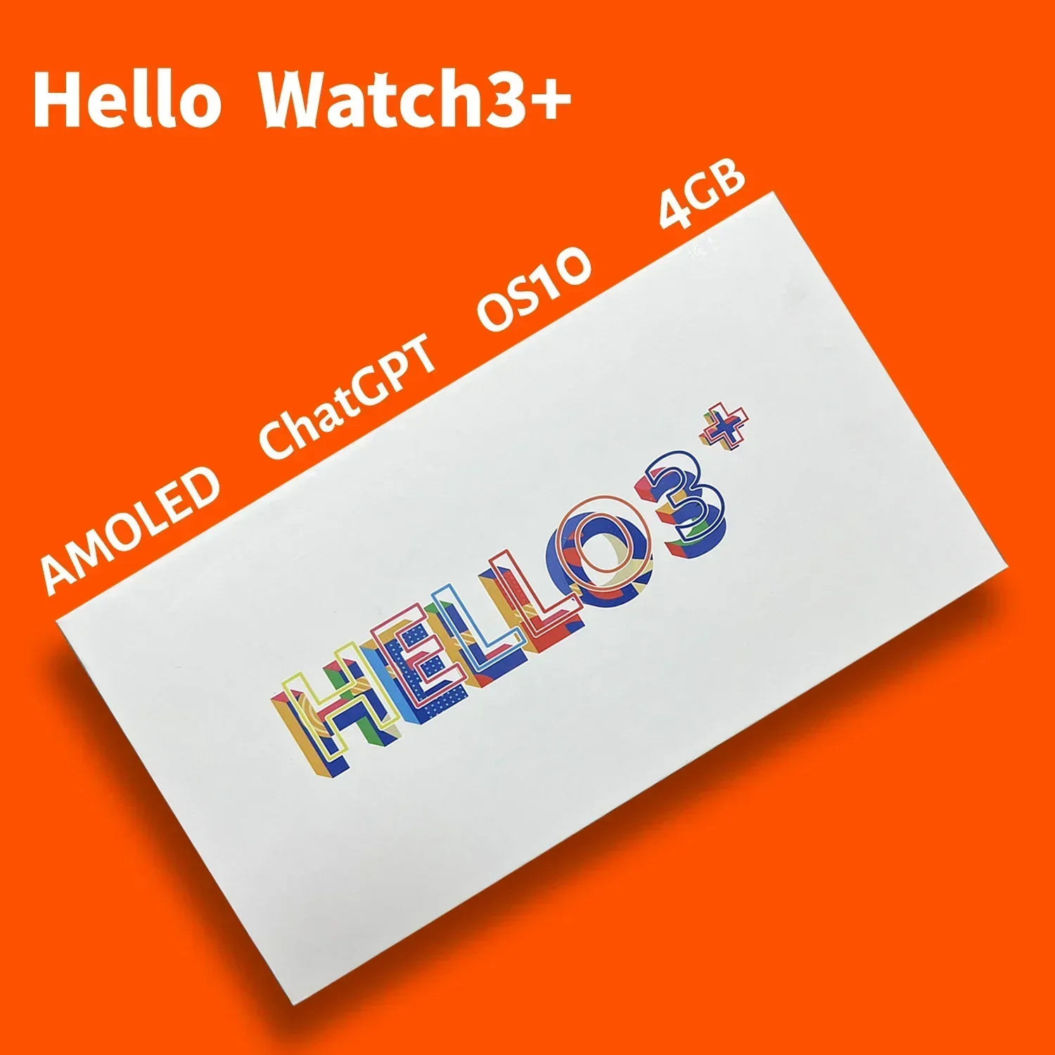 

Hello Watch 3 Plus + Gen3 Smart Watch 2.04” Amoled Screen 4 GB Rom Local Music Album Ultra Smartwatch For Men Fitness Wristwatch