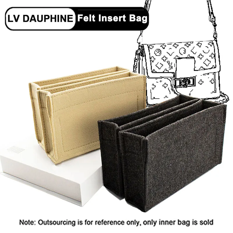 EverToner For LV Toiletry Pouch 19 26 Bag Purse Felt Insert Organizer Makeup  Handbag Travel Inner Pouch Cosmetic Bags Liner Base - AliExpress