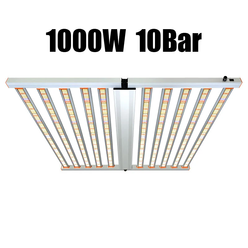 thumbnail image 1 of Lámpara de cultivo LED autónoma UV IR para plantas de interior con conexión en cadena, atenuación de 0 a 10 V, espectro completo, para crecimiento hidropónico comercial, 1 of 5