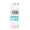 1 Second Interval 7 Days Programmable Timer Switch Household Usage HD LCD Display Time Relay Din Rail Module Controller 12V 1