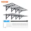 VEVOR 2-Layer Garage Storage Shelving Wall Mounted Tool Box Rack Tool Cabinet Floating Shelves Holder for Shop Workshop 1