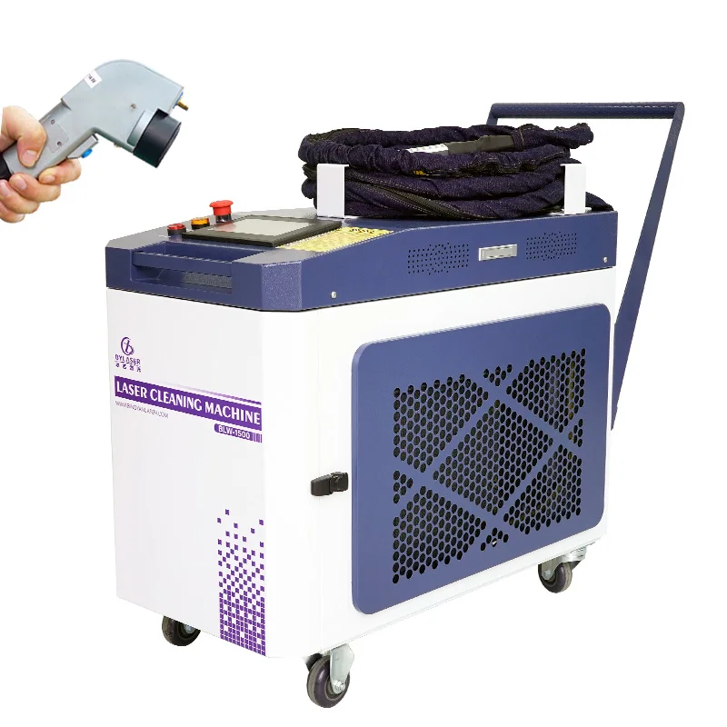

1000w 1500w 2000w 3000w handheld pulsed fiber laser cleaning machine for rust removal paint oil removing cleaner