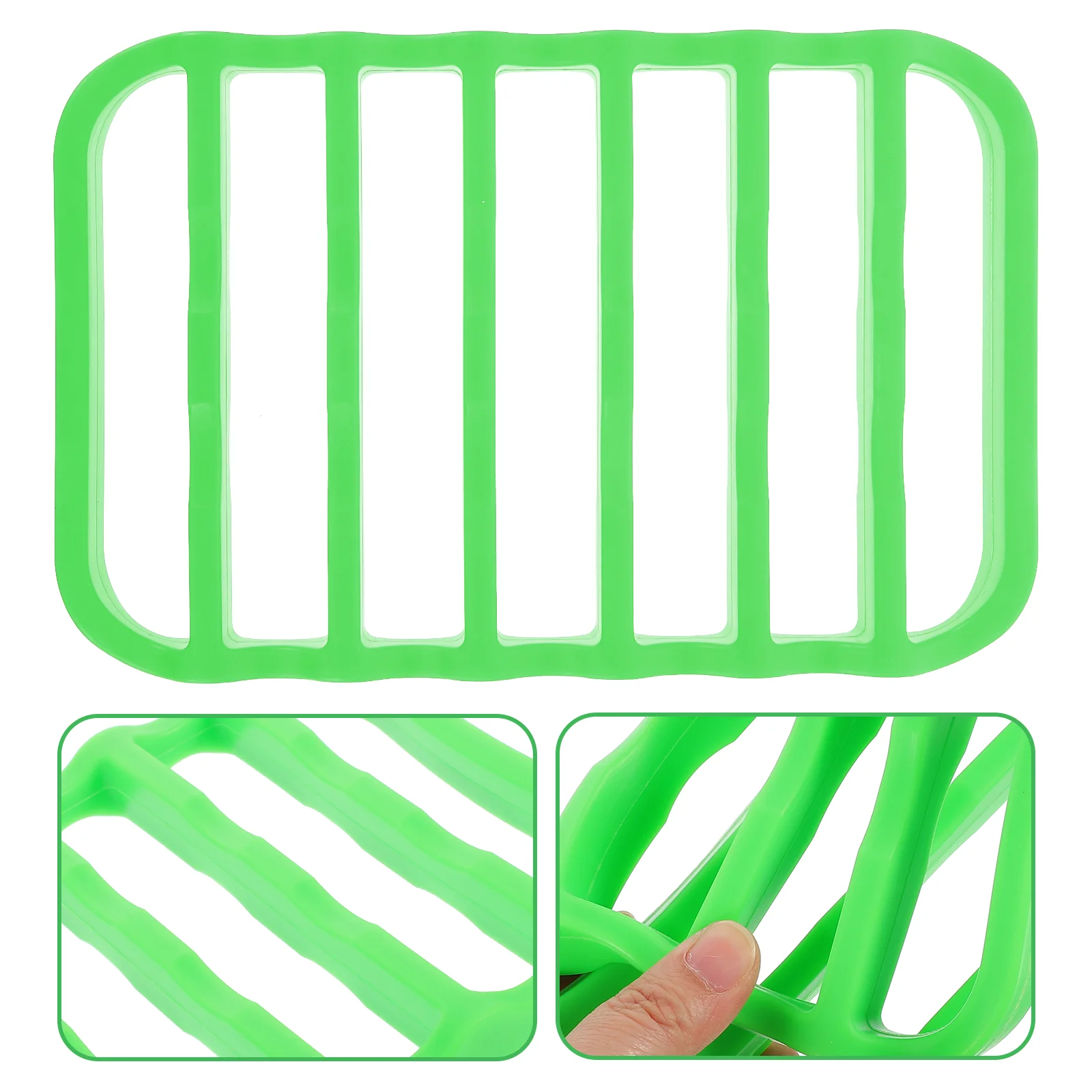 

Silicone Grill Dining Pad Non Stick Rack Drying Anti-skid Place Mat Cup Mats Silica Gel Decorative Placemats Serving Utensils
