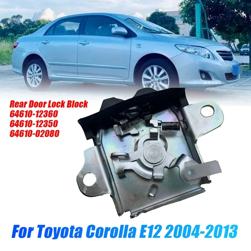 

Блокировка багажника для Toyota Corolla E12 64610-12360, 2004-2013