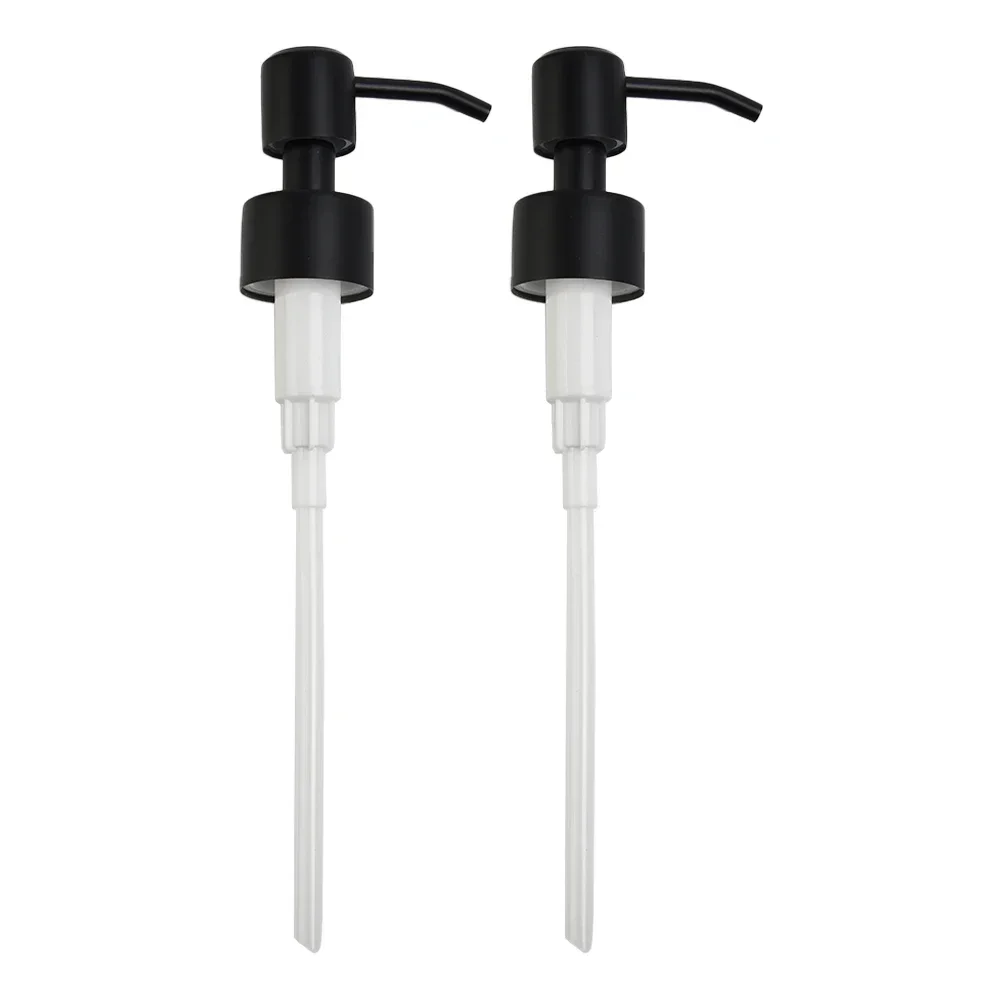Soap Dispenser Pump Pump Head Anti-Corrosion Rust-Proof Silver/Black Stainless Steel Soap Dishe Bath New Practical 1pc