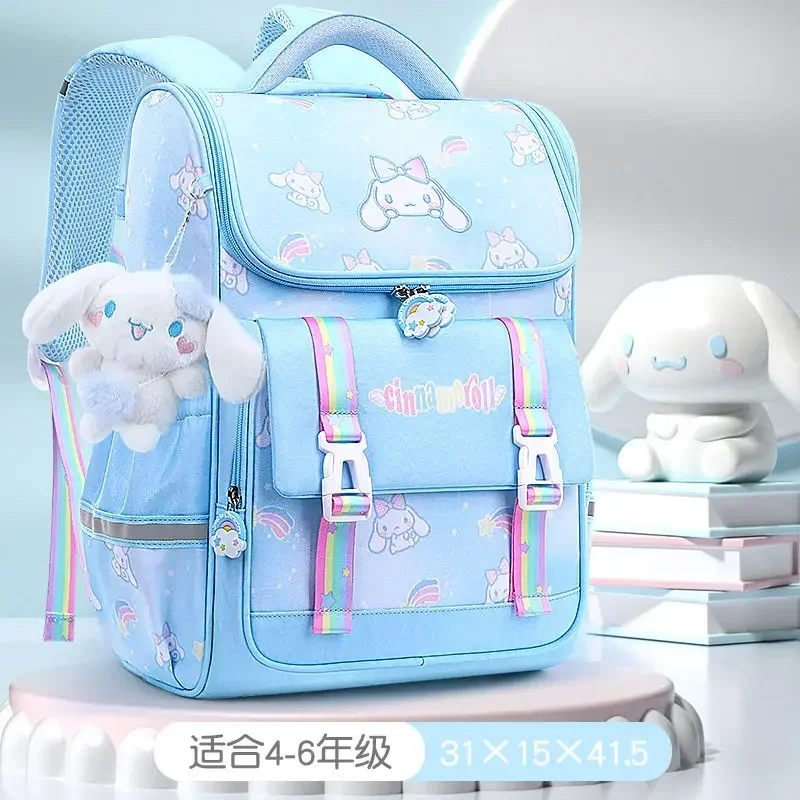 Sanrio hello kitty backpack mochilas aestethic bag Cinnamoroll Backpacks For Children Kawaii Toys School Student Gift
