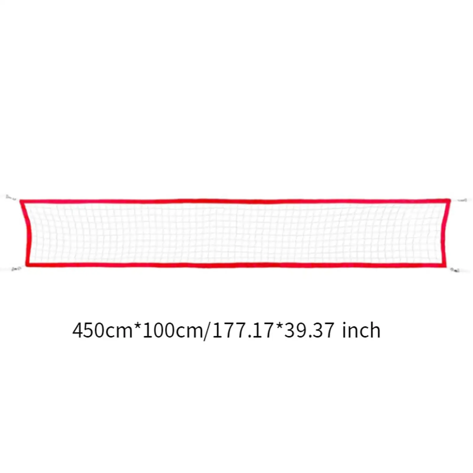 Pool Volleyball Net Standard Braided Net Portable Volleyball