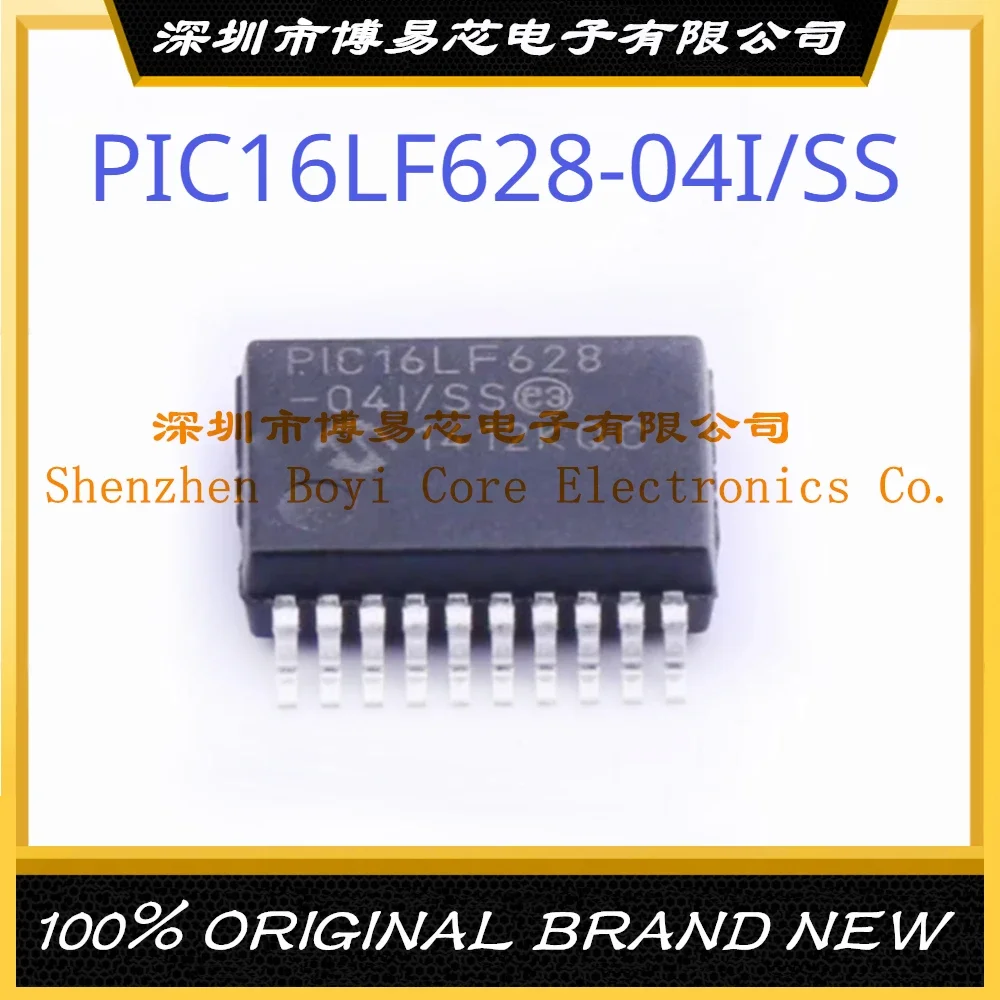 PIC16LF628-04I/SS Package SSOP-20 New Original Genuine Microcontroller IC Chip (MCU/MPU/SOC) pic16f1828 i ss pic16f1828 i pic16f1828 pic16f pic16 pic ic mcu chip ssop 20