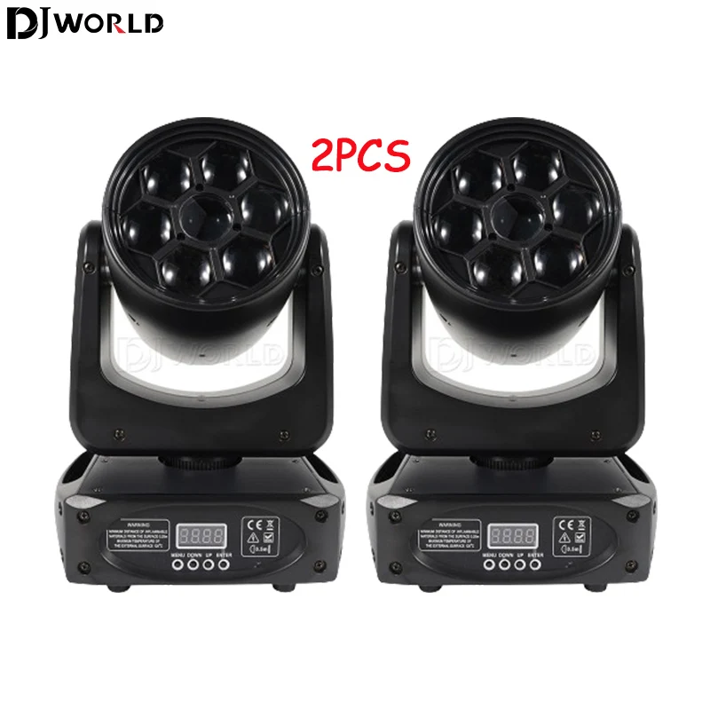 

LED Beam Wash Six Bees Eyes 6X15W 4IN1 RGBW 100W Moving Head Light Spot Gobo/Pattern Lights For DJ Disco Party Clubs Bar