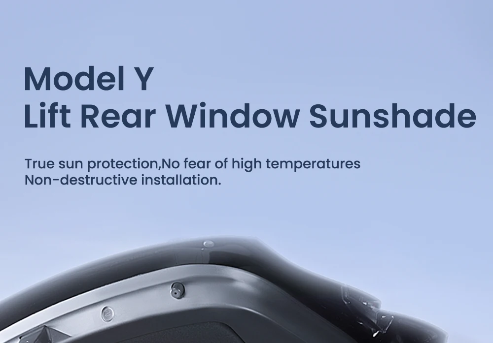 YZ Für Tesla Modell Y Juniper 2021-2025 Auto Windschutzscheibe Sonnenschutz Abdeckungen Visiere Heckscheibe Sonnenschutz Schutz Sonnenschirm sonnenschirm – Detail 1