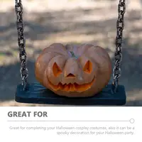 2 Pcs Simulation Chain Fake Links Prop Halloween Decor Props Cosplay Plastic Outdoor Costume 2