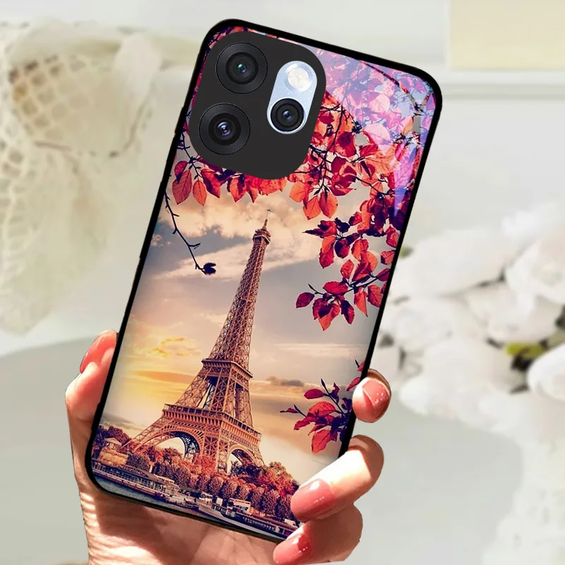 Tempered Glass Phone Case with Full Camera Protection