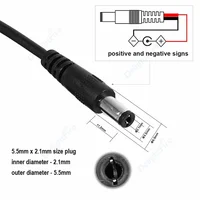 Splitter DC Power Cable 1 To 2/3/4/5/6/8 Way 5V 12V Male Female 5.5x2.1mm DC Plug Extension Wire For LED Strip Light Camera CCTV - Image 3