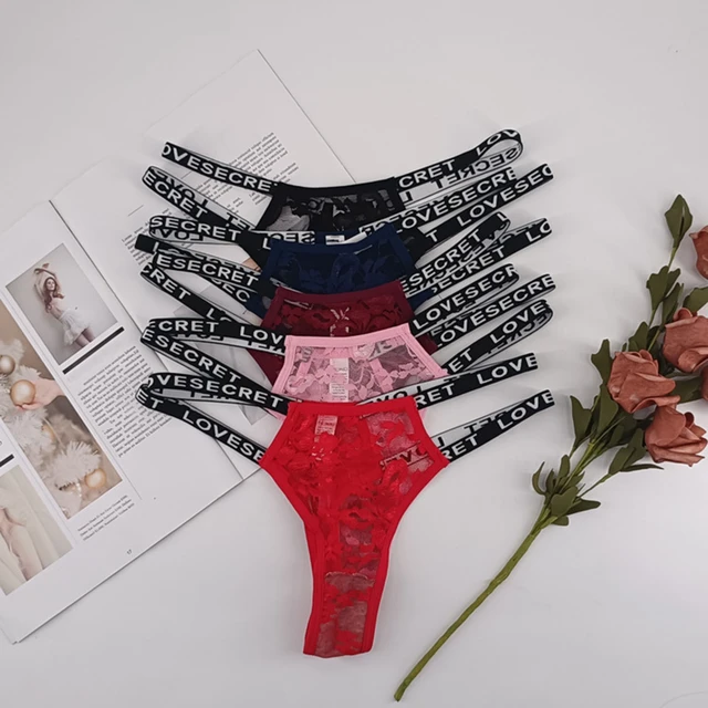 High Women Underwear Womens Sexy Sexy Lace Thongs Panties