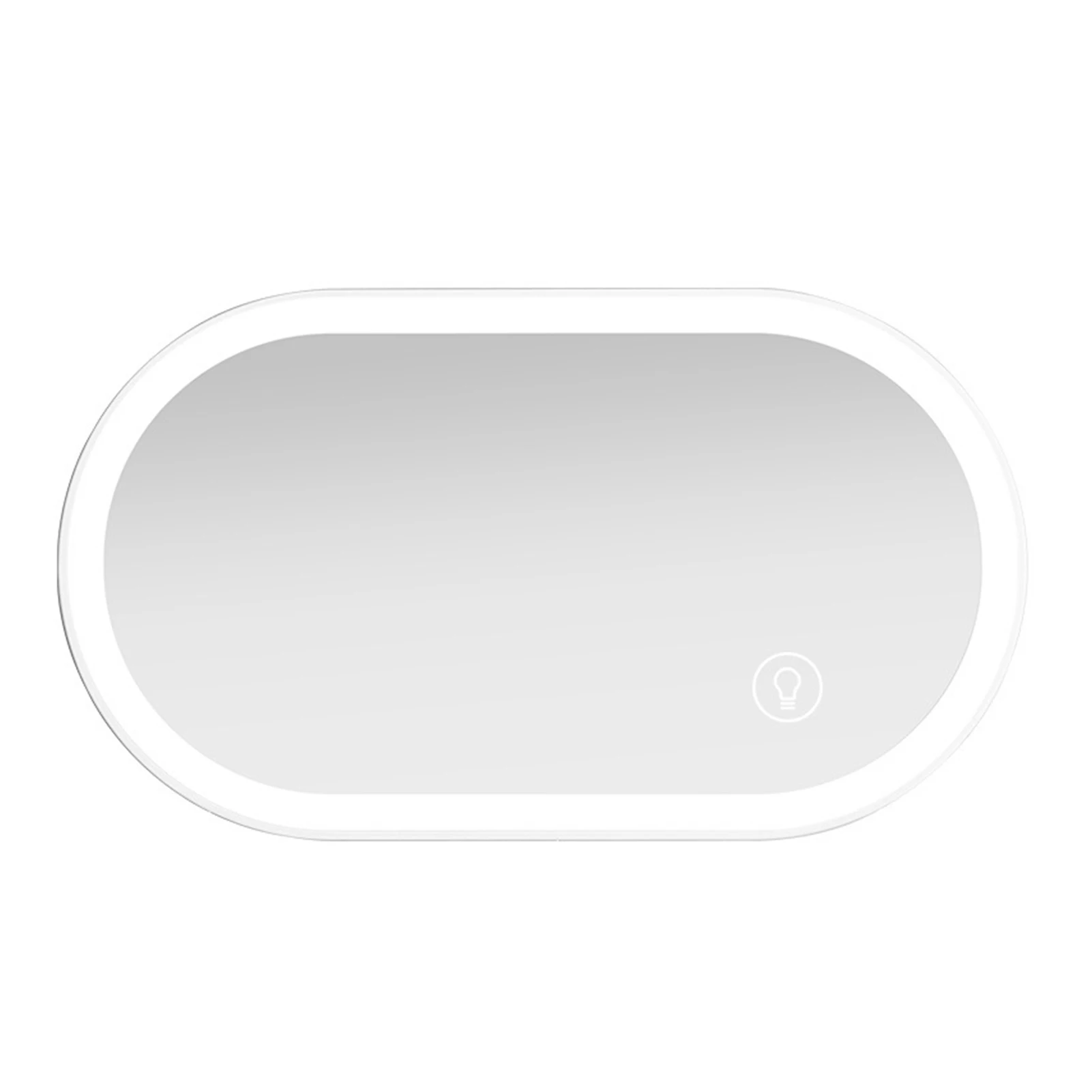 Car Vanity Mirror Car Makeup Mirror With 23 LED Lights Car Cosmetic Mirror With Built in Battery