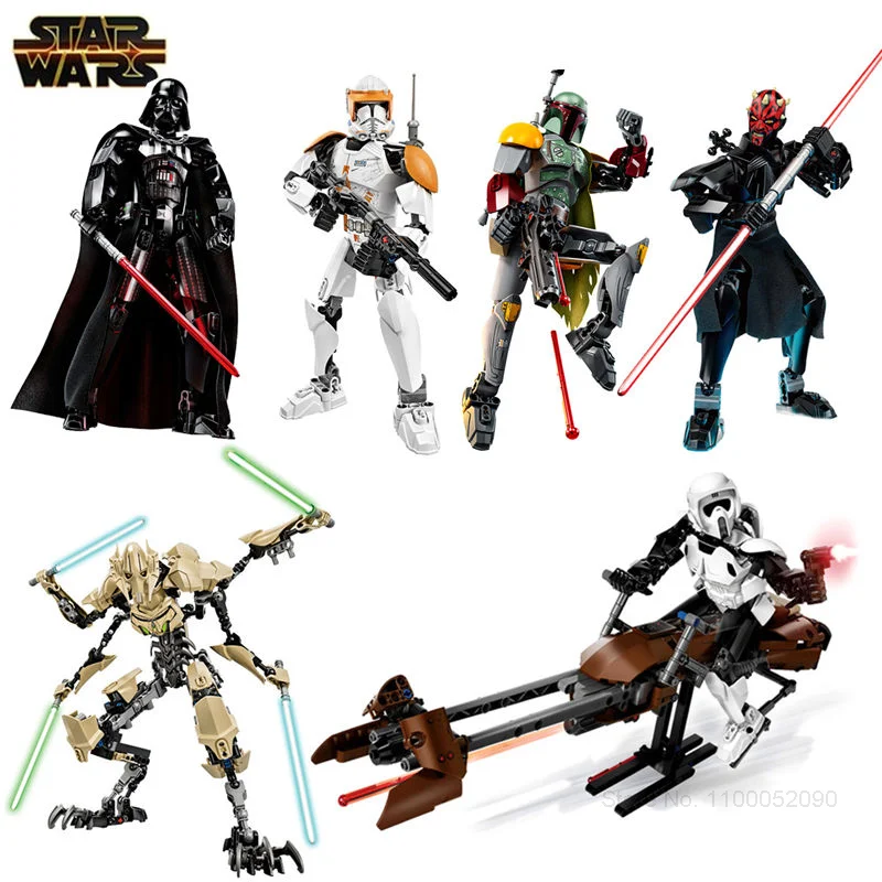 452pcs Star Wars Figure Battle General 