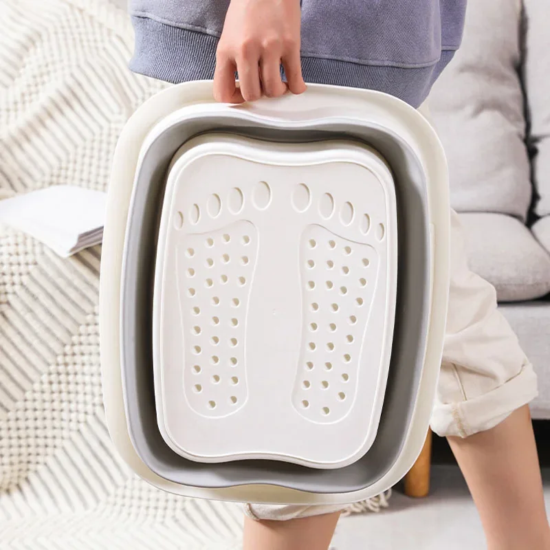 Foldable Foot Bath Foldable Footbath Massage Bucket Spa Basin