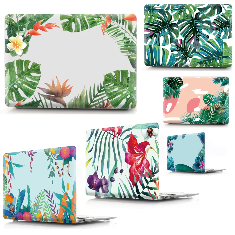 Hard Waterproof Anti-Scrached PVC Laptop Shell Case Cover For Macbook Pro 14.2 A2442 A2485 New M1Chip Air 13.3 15 11 A2337 A1370