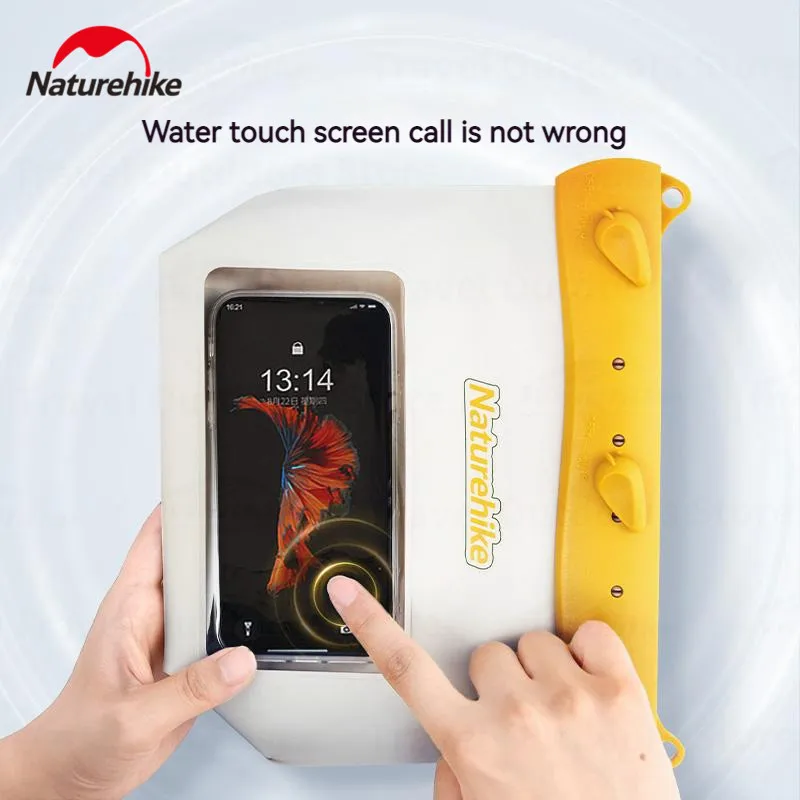 Naturehike 5.6L/2.6L Shoulder Bag Ultralight Waterproof Bag Travel Portable Large-Capacity Cross PVC Swimming Fishing
