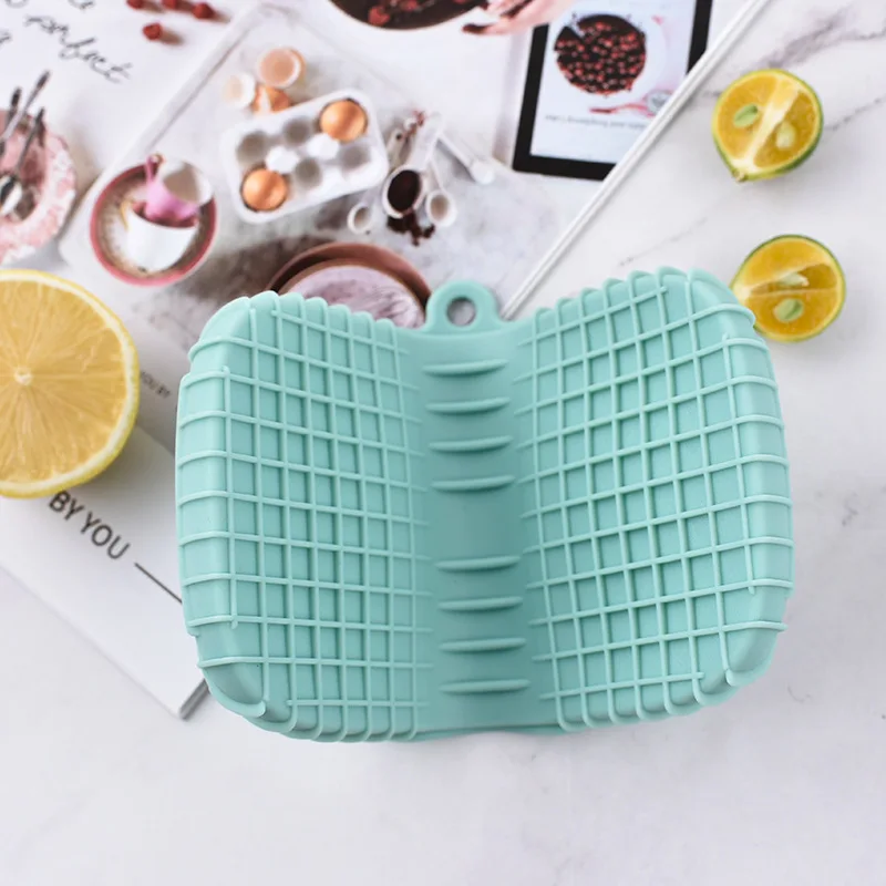 1Pc Silicone Kitchen Gloves for Barbecue Oven