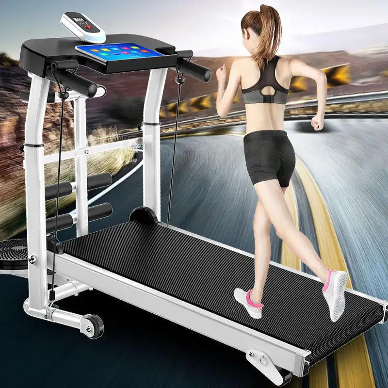 Household Tre admill Small Silent Foldable Mechanical Treadmill