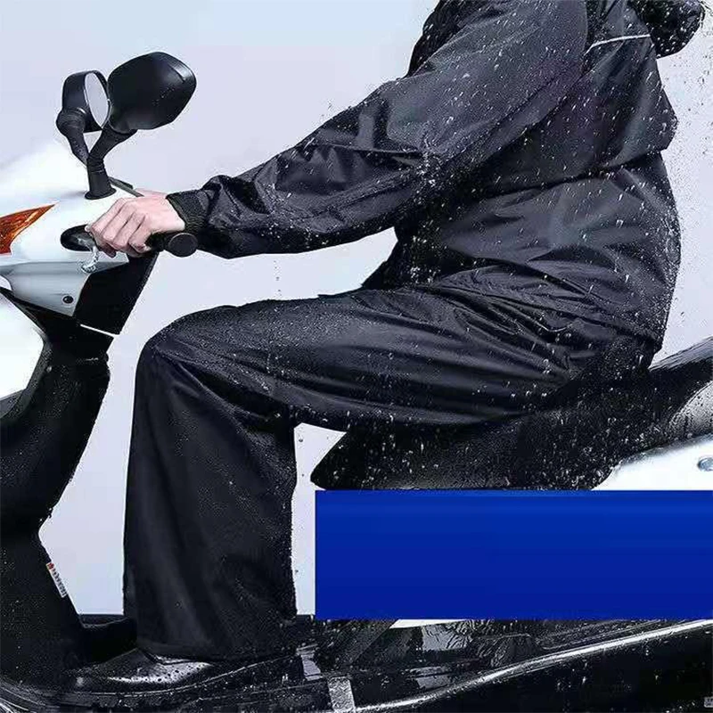 Motorcycle Motorbike Rainproof Single Pants Waterproof Unisex Riding Fishing Adult Outdoor Fishing Breathable Wear Rain Pants Disposable Rain Pants