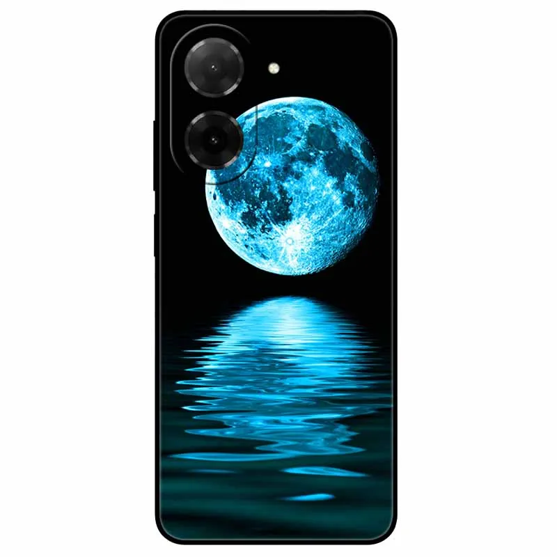Silicone Wolf Design Soft TPU Phone Case - Enhanced Protection Back Shell