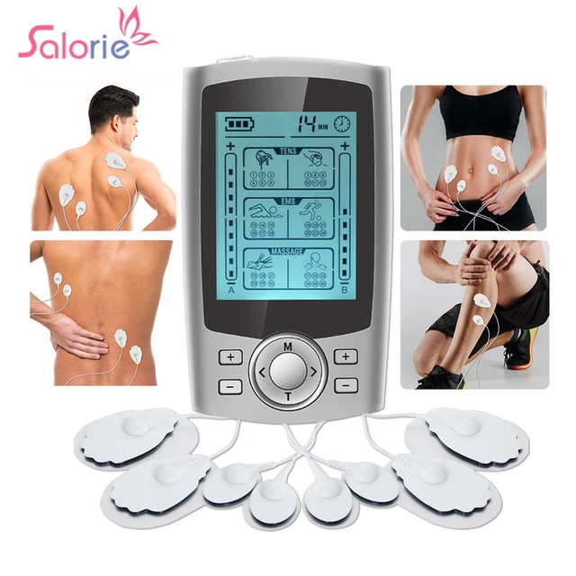 Tens Muscle Stimulator 36 Mode Electric EMS Acupuncture Body Massage  Digital Therapy Slimming Machine Electro Stimulator