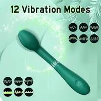 Anfänger G-Punkt Vibrator für Frauen Nippel Klitoris Stimulator Vagina Massage gerät mit 12 leistungs starken Vibration Sexspielzeug für Frauen Erwachsene 2