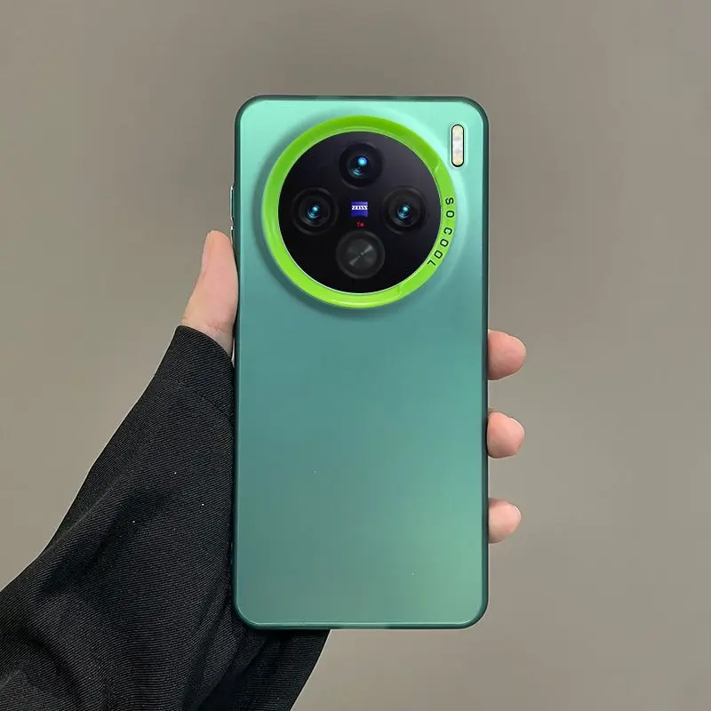 Luxury Metallic Aurora Matte Phone Case Cover
