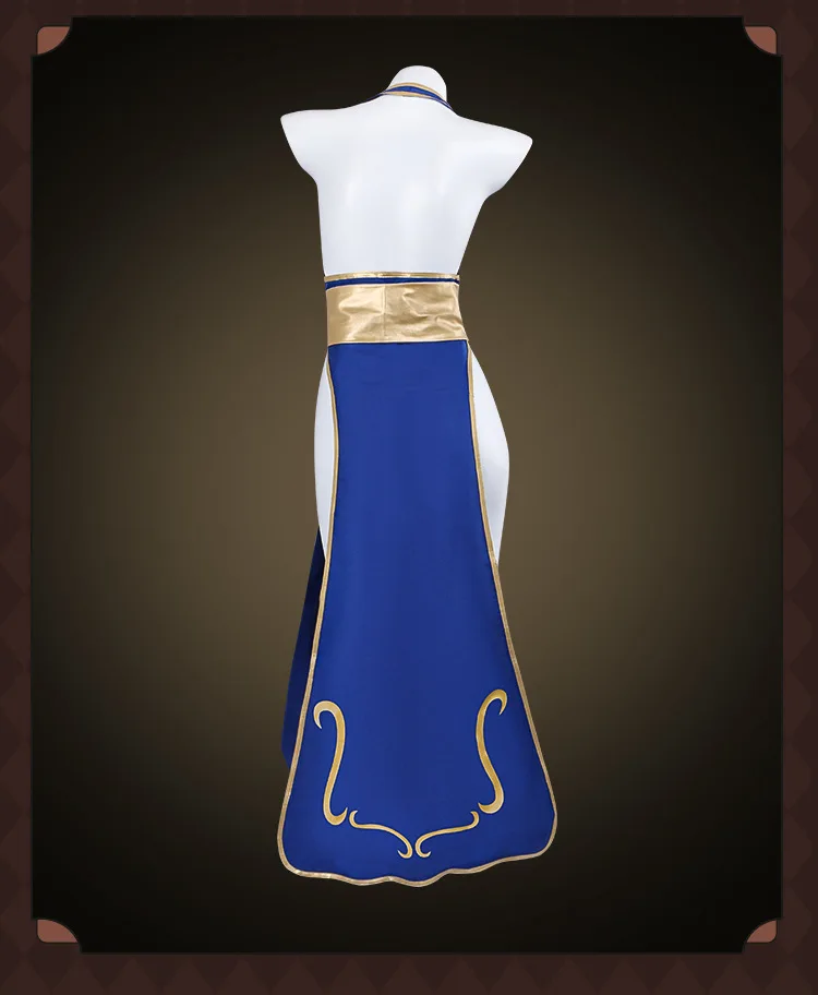 Street Fighter: Chun-Li | Qipao Cosplay Costume 29 Street Fighter-Inspired Chun Li Qipao Cosplay Costume for Women