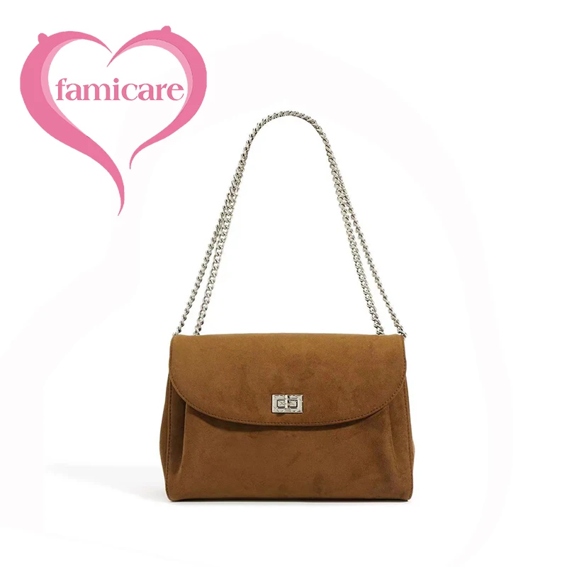 

Split Leather Women's Bag Niche Design Commuter Pack 2023 New Fall And Winter Frosted Senior Sense Of Retro Crossbody Handbag