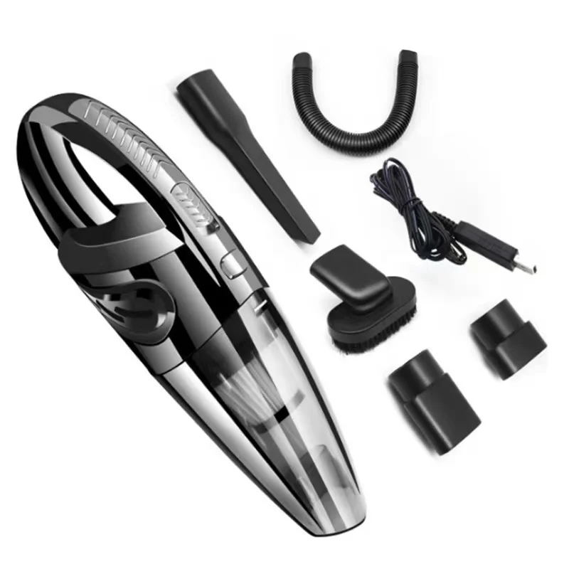 

Car Wireless Vacuum Cordless Handheld Powerful Cyclone Suction Portable Rechargeable VacuumCleaner QuickCharge for Home Pet Hair